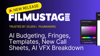 Filmustage 3.0: AI Budgeting, Smarter Templates, Call Sheets & VFX v2