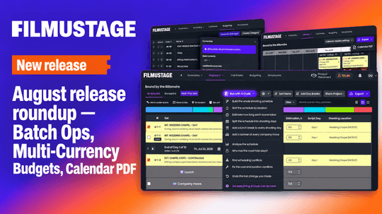 August release roundup — Batch Ops, Multi-Currency Budgets, Calendar PDF