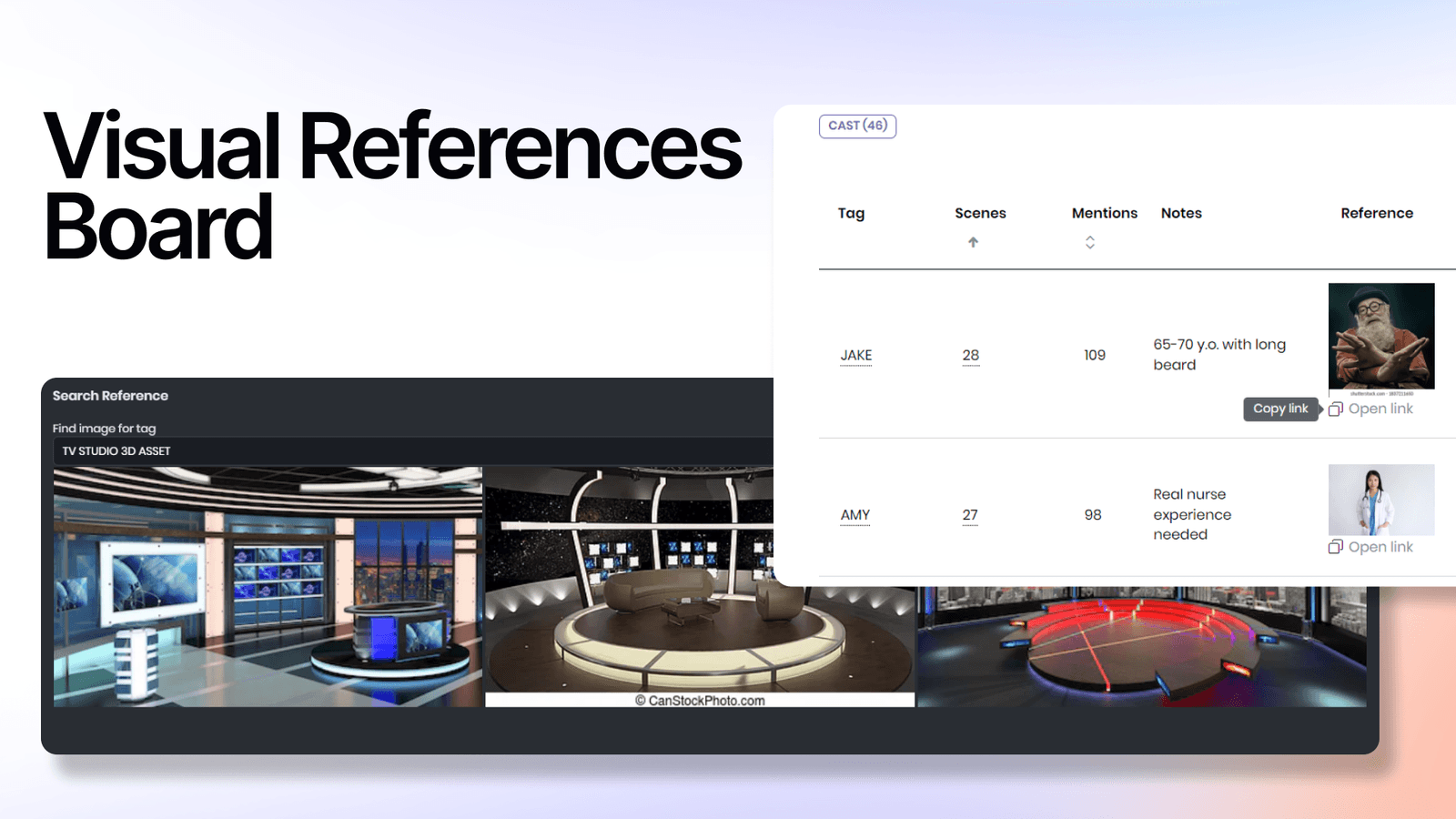 Filmustage update: New Visual References board, Total Summary, and Notes 2.0 features