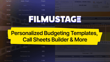 Filmustage Update: Personalized Budgeting Templates, Call Sheets Builder & More